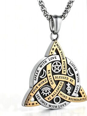 Celtic Trinity Knot Pendant Necklace